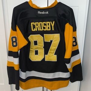 Sydney Crosby Pittsburgh Penguins Reebok Hockey Jersey